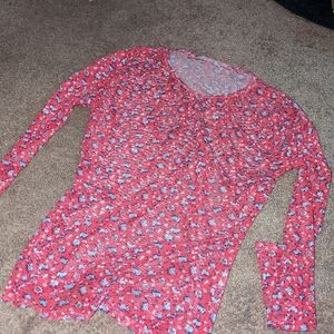 Longsleeve fitted mesh shirt
